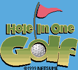 Hole in One Golf (USA) (Rumble Version) (SGB Enhanced) (GB Compatible)